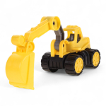 Пластмассовая игрушечная машина Toy Bibib "Эвакуатор с экскаватором", упакет полиэт.сетка