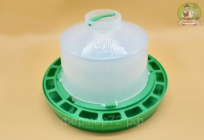 Поилка вакуумная 5 л с пробкой