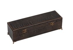 Шкатулка из дуба с бронзовой фурнитуройфотография - 4