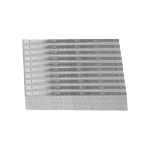 Зубчатая рейка для откатных ворот DoorHan RACK-8 L=1 метр 30х8 (100 штук)