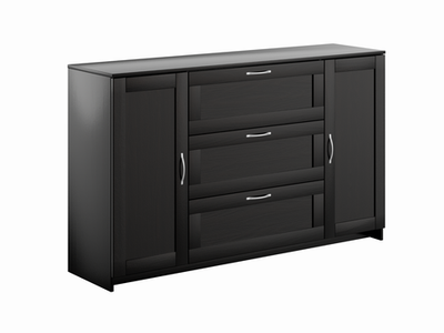 Тумба Сириус 2 двери и 3 ящика 156х95 (венге)