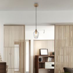 Светильник подвесной (подвес) Rivoli Fresco 5045-201 1 * E14 40 Вт лофт - кантри | Лофт-Кантри