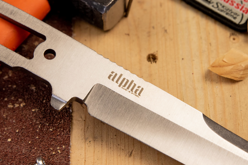 Клинок Alpha D2 StoneWash