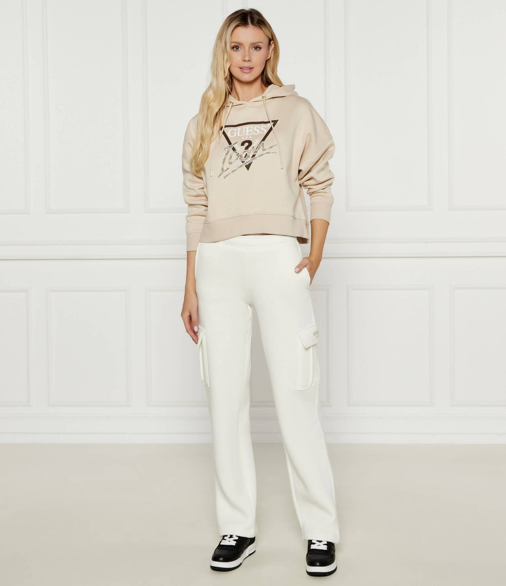 Худые GUESS - бежевый(W4BQ06 KB683)