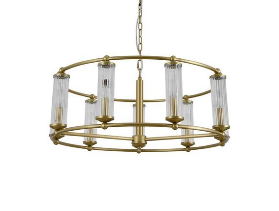 Люстра NEWPORT 3729/C brass