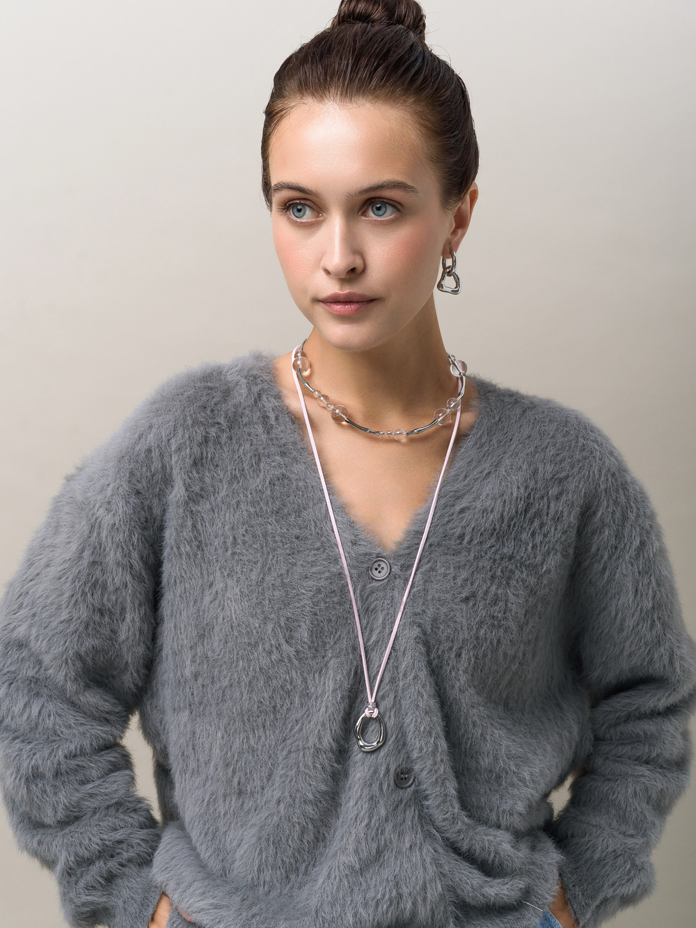 Колье "Cord Lake" Pink