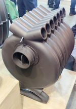 Чугунная печь длительного горения БУРЕДАН