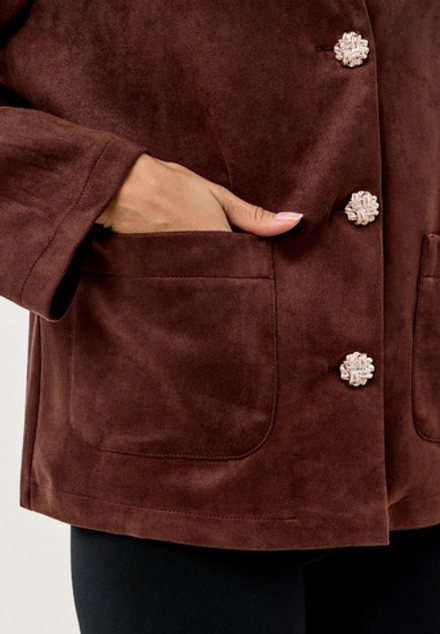 Блейзер замша