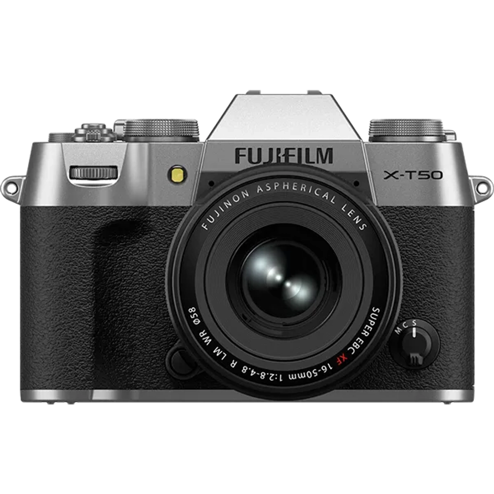 Цифровая фотокамера FujiFilm X-T50 Kit XF 16-50mm. Серебристый
