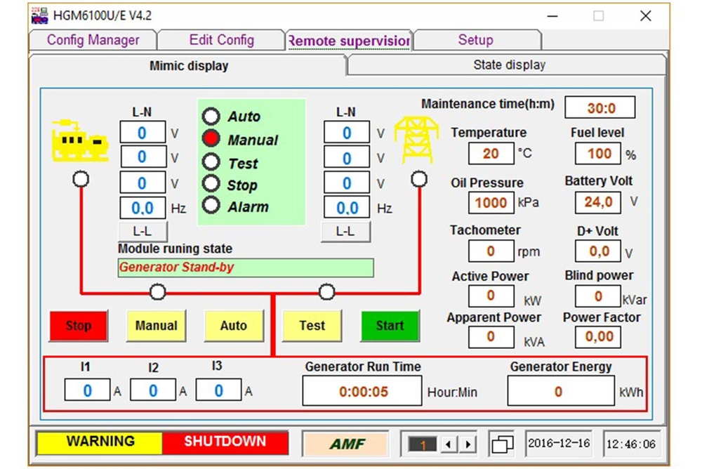 Контроллер SMARTGEN HGM-6120