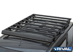 Алюминиевый багажник  RIVAL 1815x1230mm UAZ PATRIOT (2005-) Без рейлинга T.6301.1