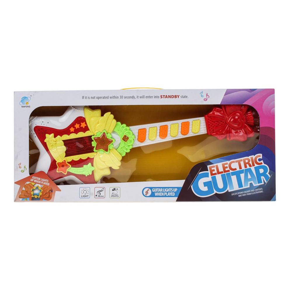 Гитара, на бат. коробка 668D