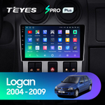Teyes SPRO Plus 9" для Renault Logan 2004-2009