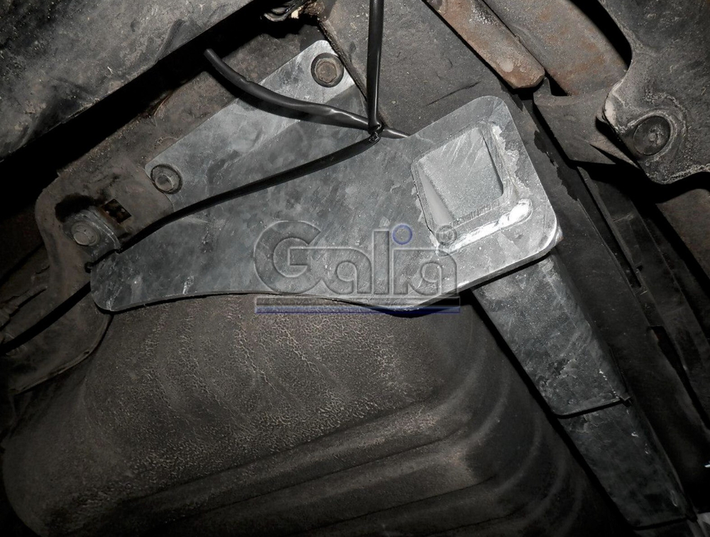 Фаркоп оцинкованный Galia C071A для Chrysler Grand Voyager 2008-, Dodge Caravan 2008-(паспорт и сертификат в комплекте)(без электрики)