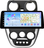 Магнитола для Lada Granta 2011-2018 (большая рамка) - FarCar монитор 12.3" 2K QLED на Android 14, TS10, CarPlay, 4G SIM-слот