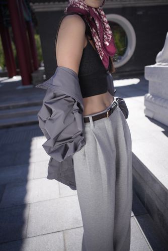 Брюки с защипами Paper moon