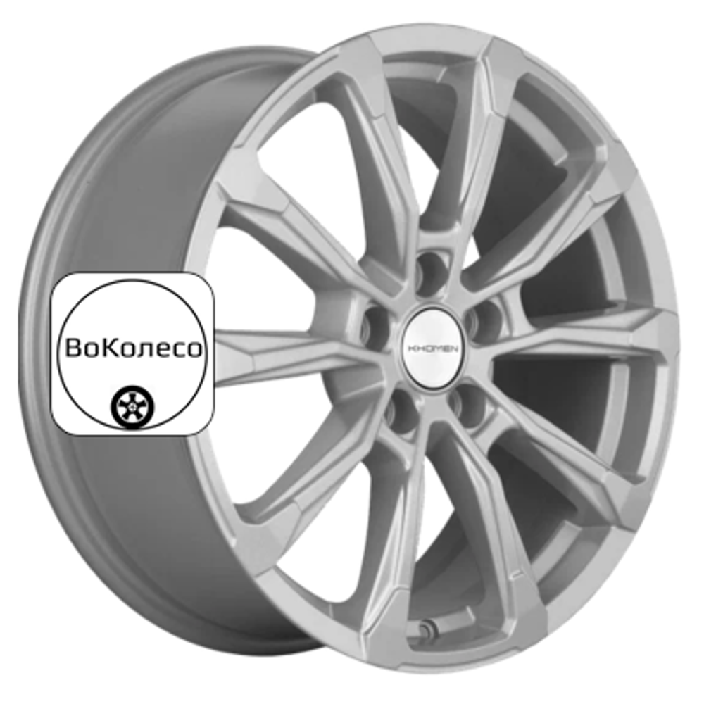 7,5x18/5x108 ET40 D54,1 KHW1808 (Jac/Москвич 3) F-Silver Khomen Wheels