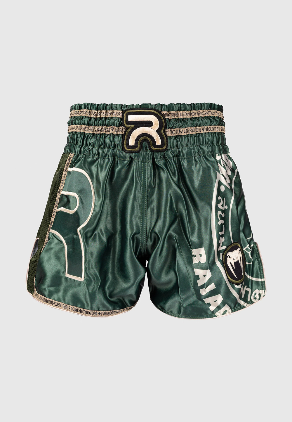 Шорты тайские Venum Rajadamnern Military Green