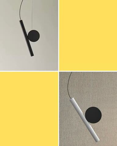 Стильные минималистичные подвесные светильники с геометрическим дизайном.