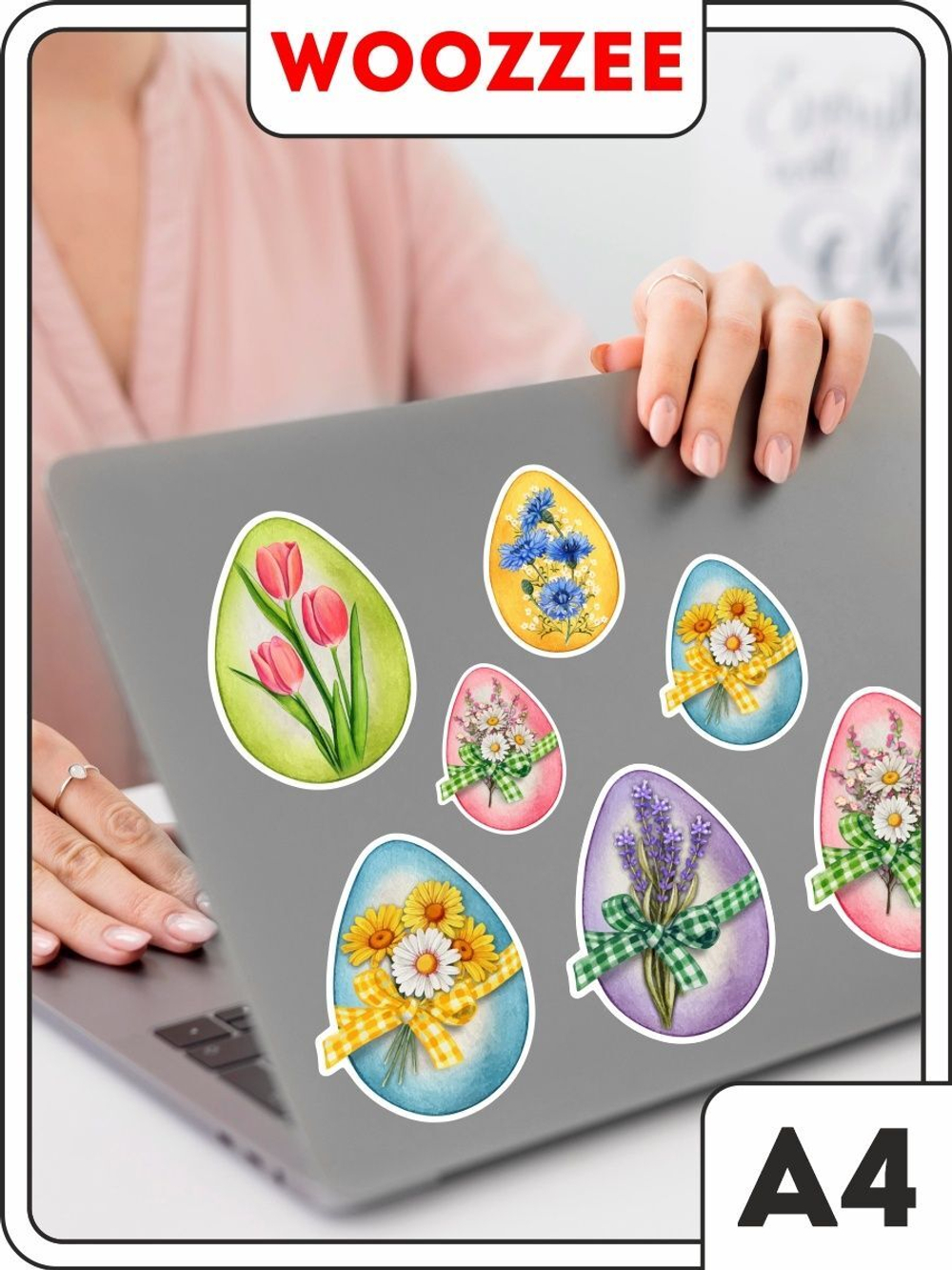 Наклейки-стикеры "Светлое Воскресенье"