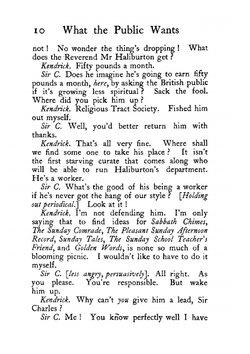 What the public wants. A play in four acts | E. A. Bennett