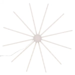 Фигура светодиодная Цифровая «Огненный круг» 70 см, 12 лучей, 96 ламп LED, с пультом ДУ, более 8 реж, Мультицвет