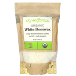 Sky Organics, Органический белый пчелиный воск, 454 г (16 унций)