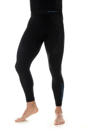 Термокальсоны мужские Brubeck Thermo Nilit Heat New, чёрный/голубой