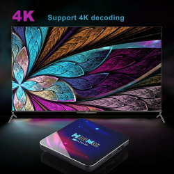 Смарт-ТВ H96 Max V11, Android 11, 4 + 64 ГБ, 4K, 4GB 64GB