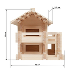 Конструктор "Разборный домик" №3 набор из 150 деталей
