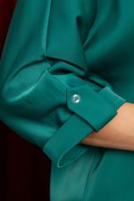 Блуза Шахерезада (изумрудная) Б14675-18М LT Collection