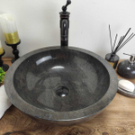 Раковина из мрамора Bowl Black Medium BM-60796 45*45*15