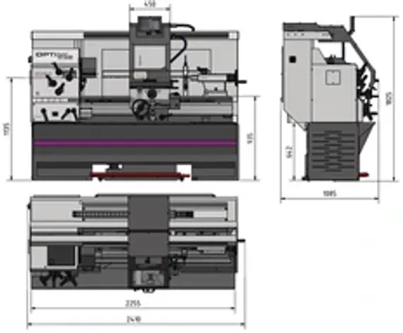 Набор спиральных свёрл Optimum МК3 14-30 мм (9 шт.)
