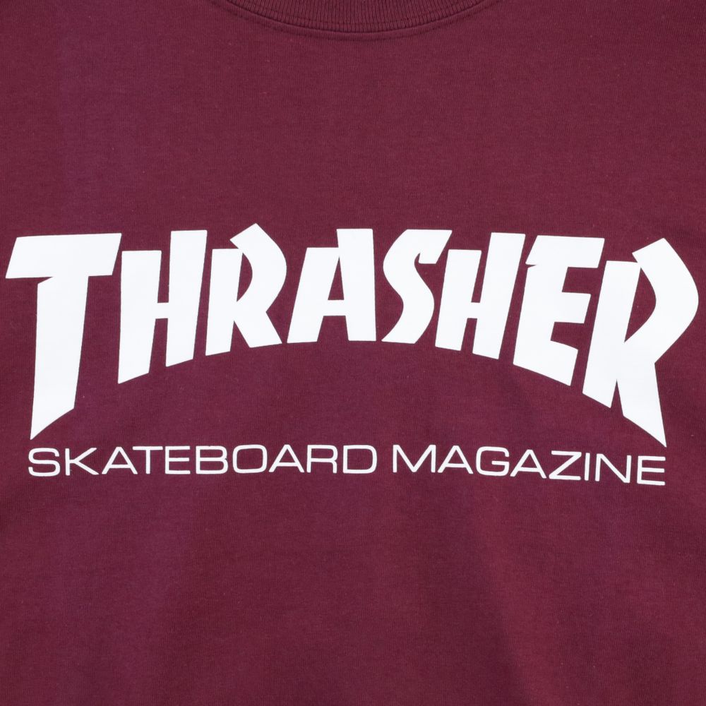 Футболка Thrasher Skate Mag (maroon)