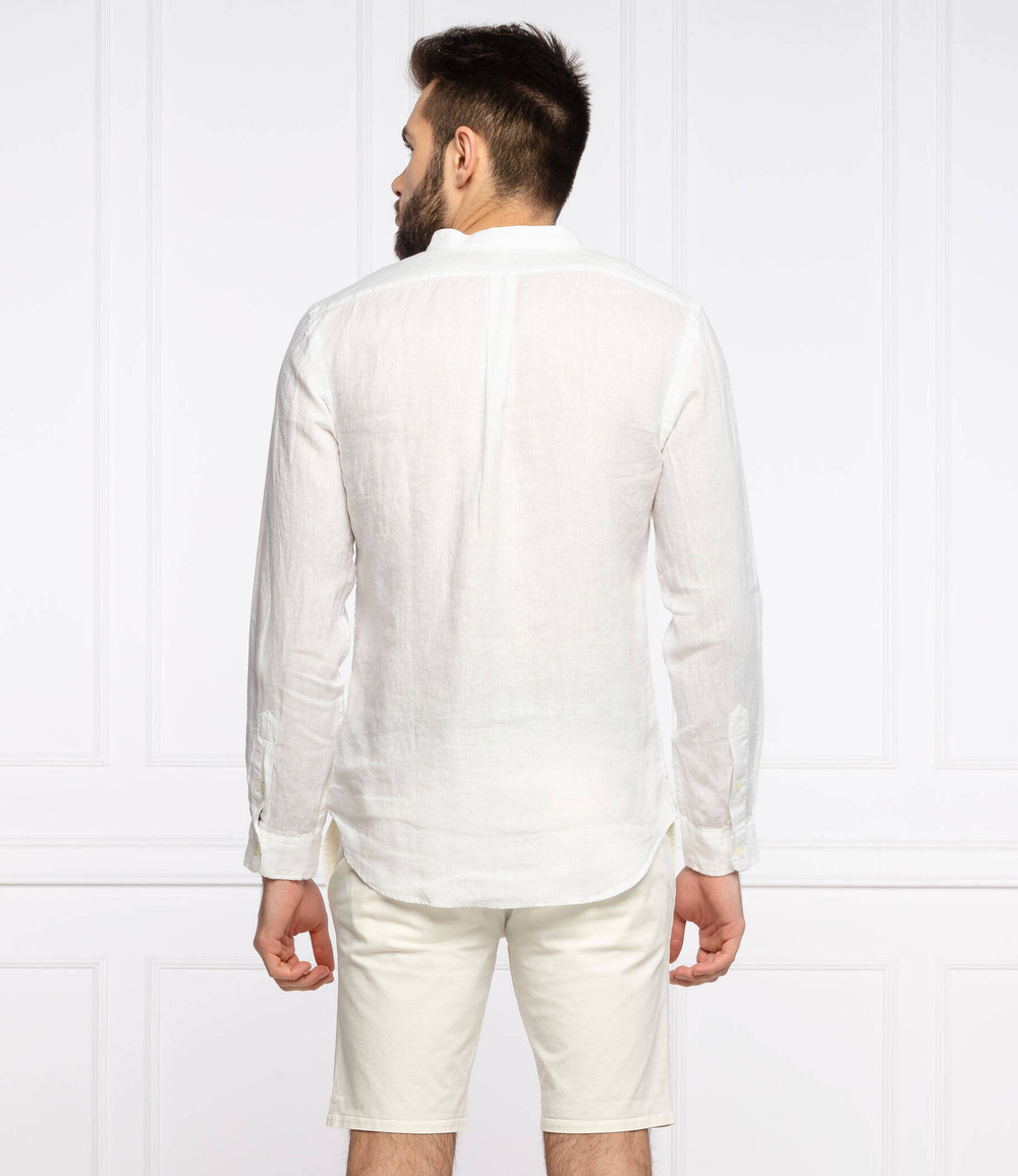 льняная рубашка POLO RALPH LAUREN - белый(710801500)