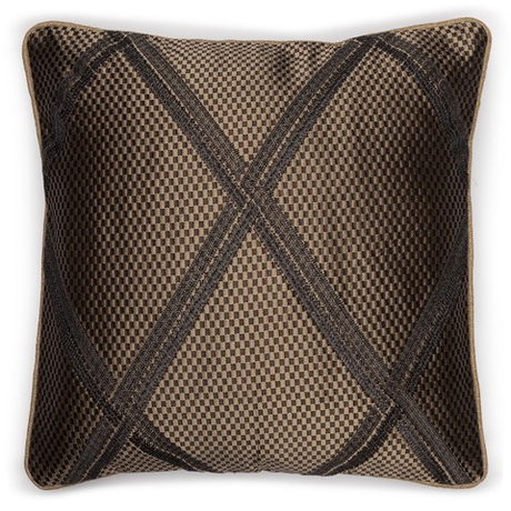Подушка HOULES на молнии Empire Design 40x40 Золотистый