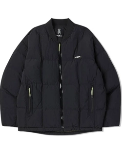 Стеганный пуховик средней плотности