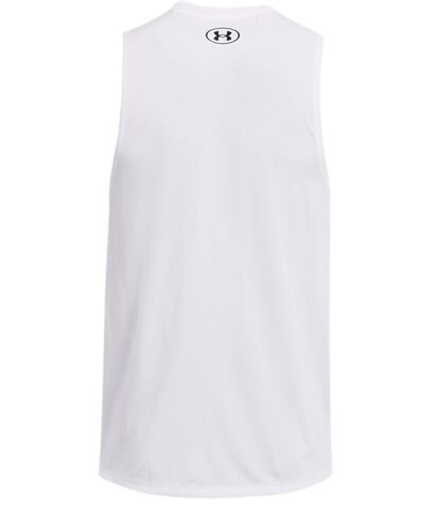 Теннисная футболка Under Armour Tech Tank - white/black