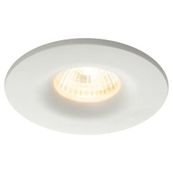 Встраиваемый светильник алюминиевый ЭРА KL105 WH MR16 GU5.3 белый