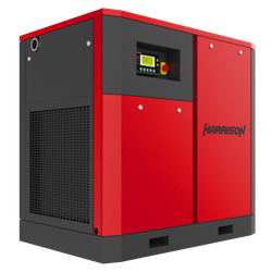 HRS-9411200VSD Винтовой компрессор с ременным приводом Harrison: 11200 л/мин, 10 бар, 75 кВт