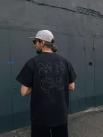 Футболка Miracle Apparel Heavy Soft Black Flame Графит