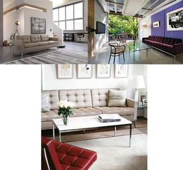 диван knoll 3 seats  трехместный