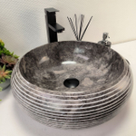 Раковина из мрамора Donut Grey Allur DM-62924 45*45*15 134