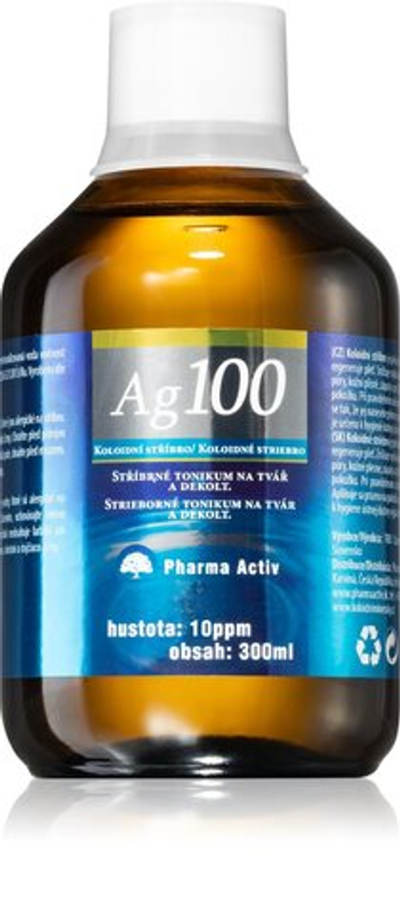 Pharma Activ Colloidal silver 10ppm - очищающий тоник /   300  ml  / GTIN 8588005349048