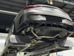 Выхлопная система с диффузором заднего бампера для Mercedes-Benz CLE C236 CLE53 AMG 2023+ Мерседес Диффузор выхлопные насадки