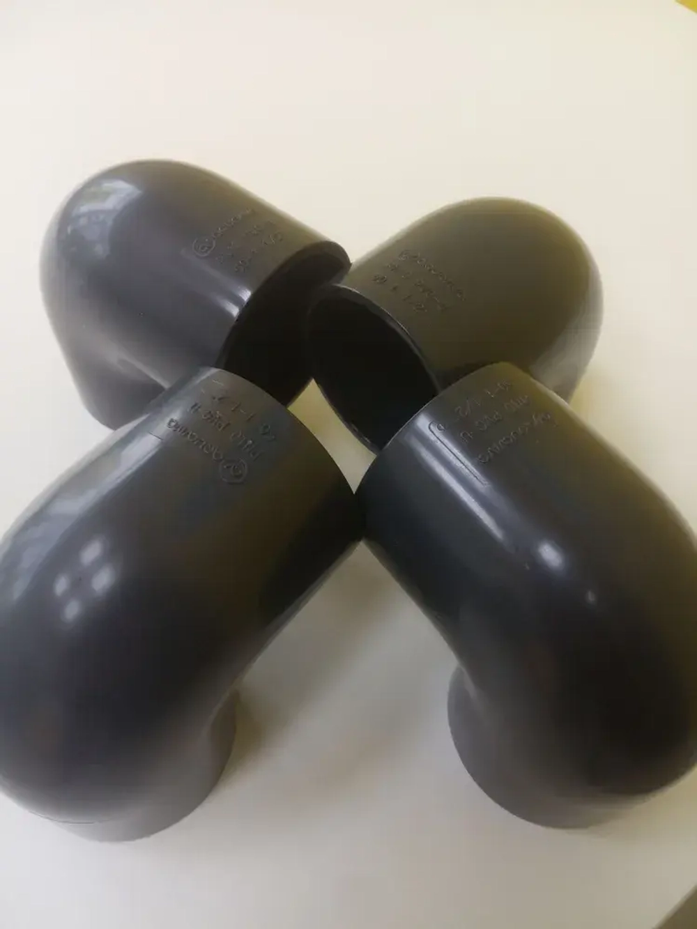 Угол клеевой 90 d63 PN16 AQUAVIVA (4 штуки в заказе)