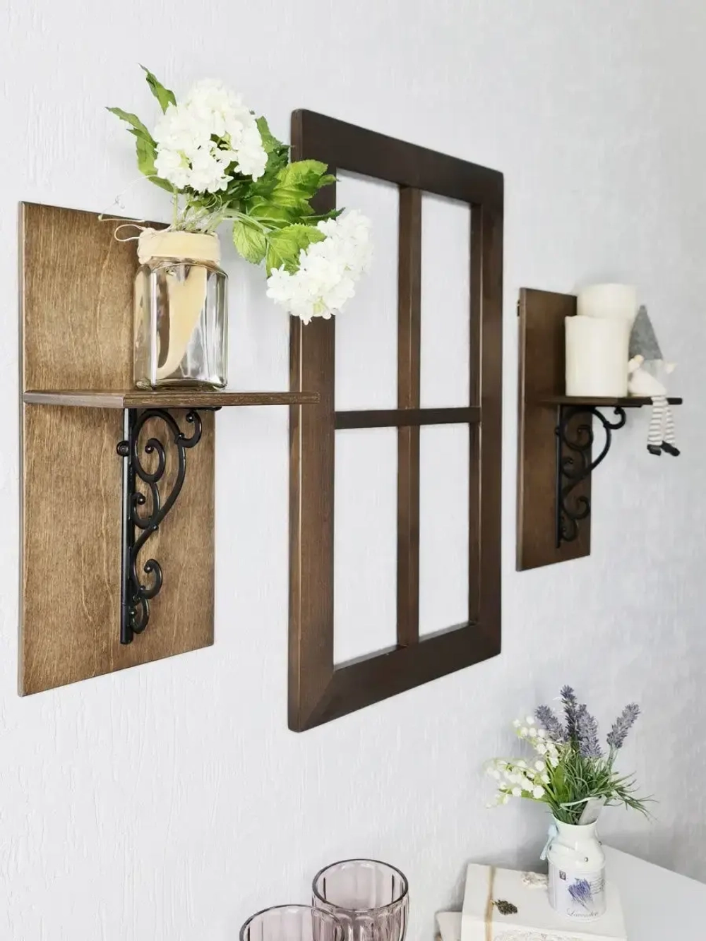 Полка для цветов или свечей