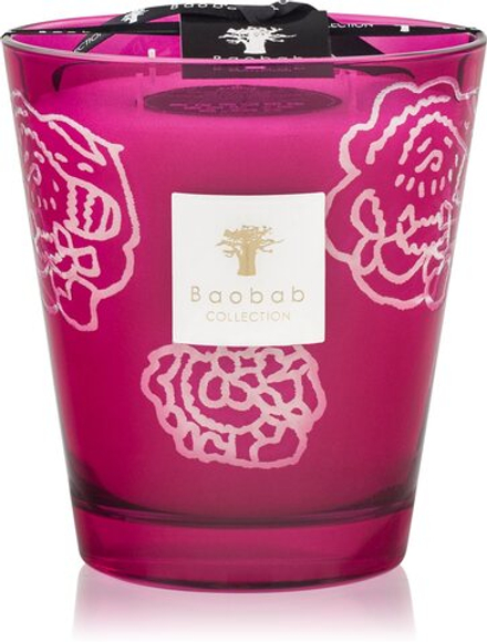 Baobab Collection Collectible Roses Burgundy - ароматическая свеча /  16 cm   / GTIN 5415198501263