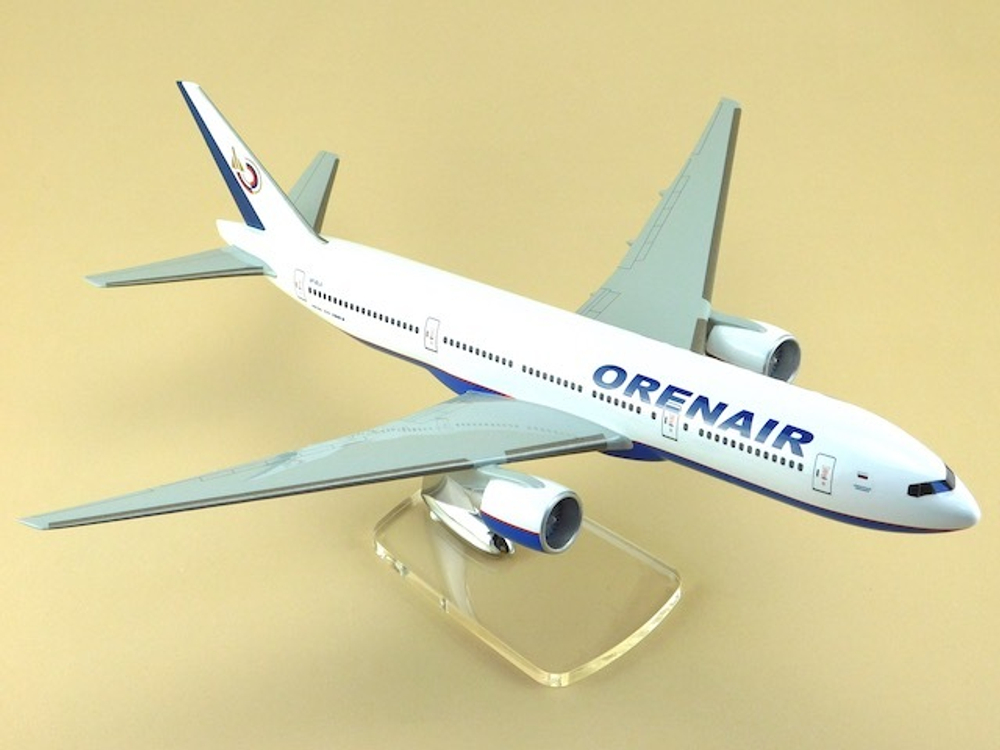 Модель самолета Boeing 777-200 ER (М1:144, Orenair)