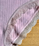 Трусы женские в рубчик 1 шт., хлопок, размер 44-48, разные цвета